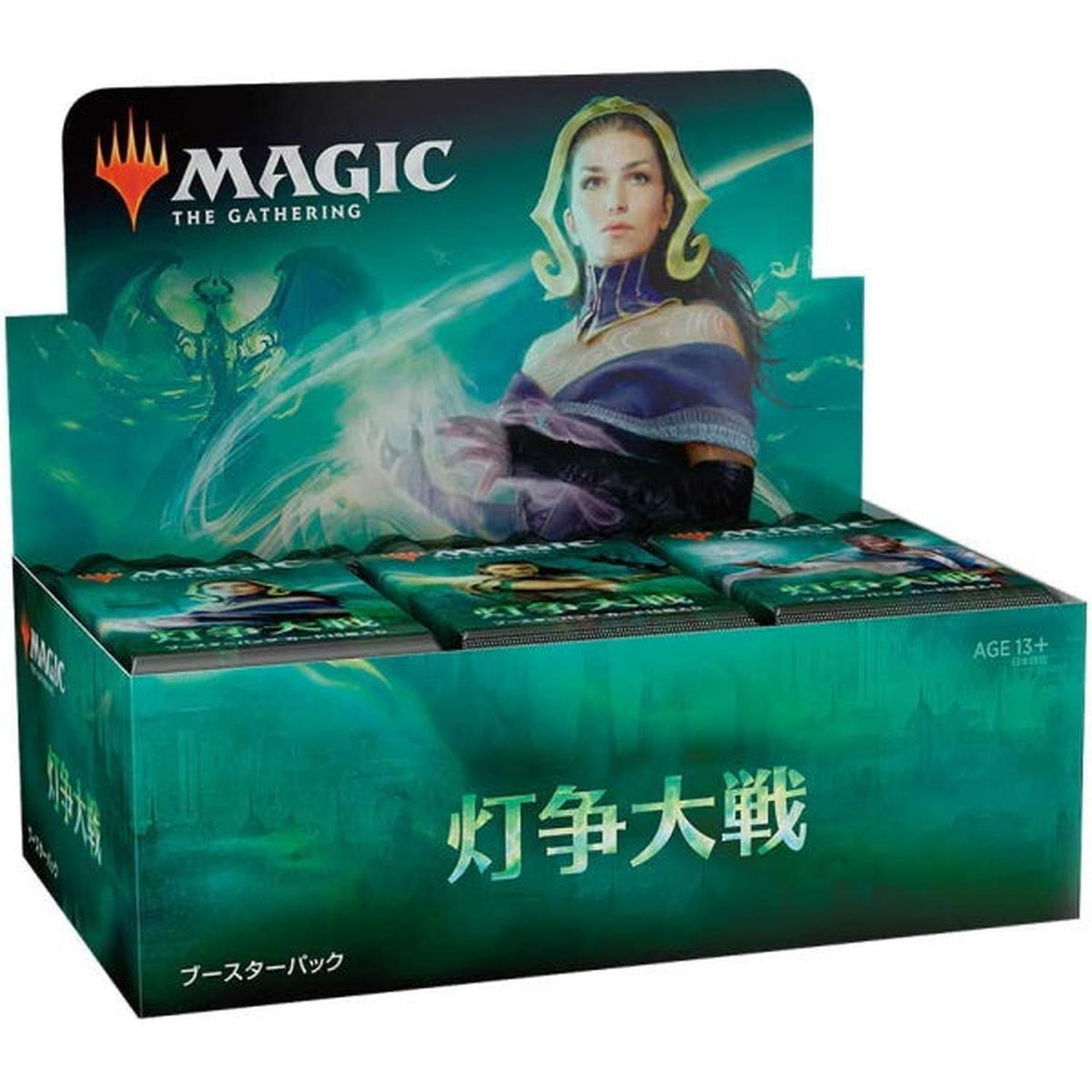 Magic: The Gathering TCG: War of The Spark Booster Box [JPN Japanese] - 36 Packs - Planeswalker in Every Pack! Card Game Wizards of the Coast