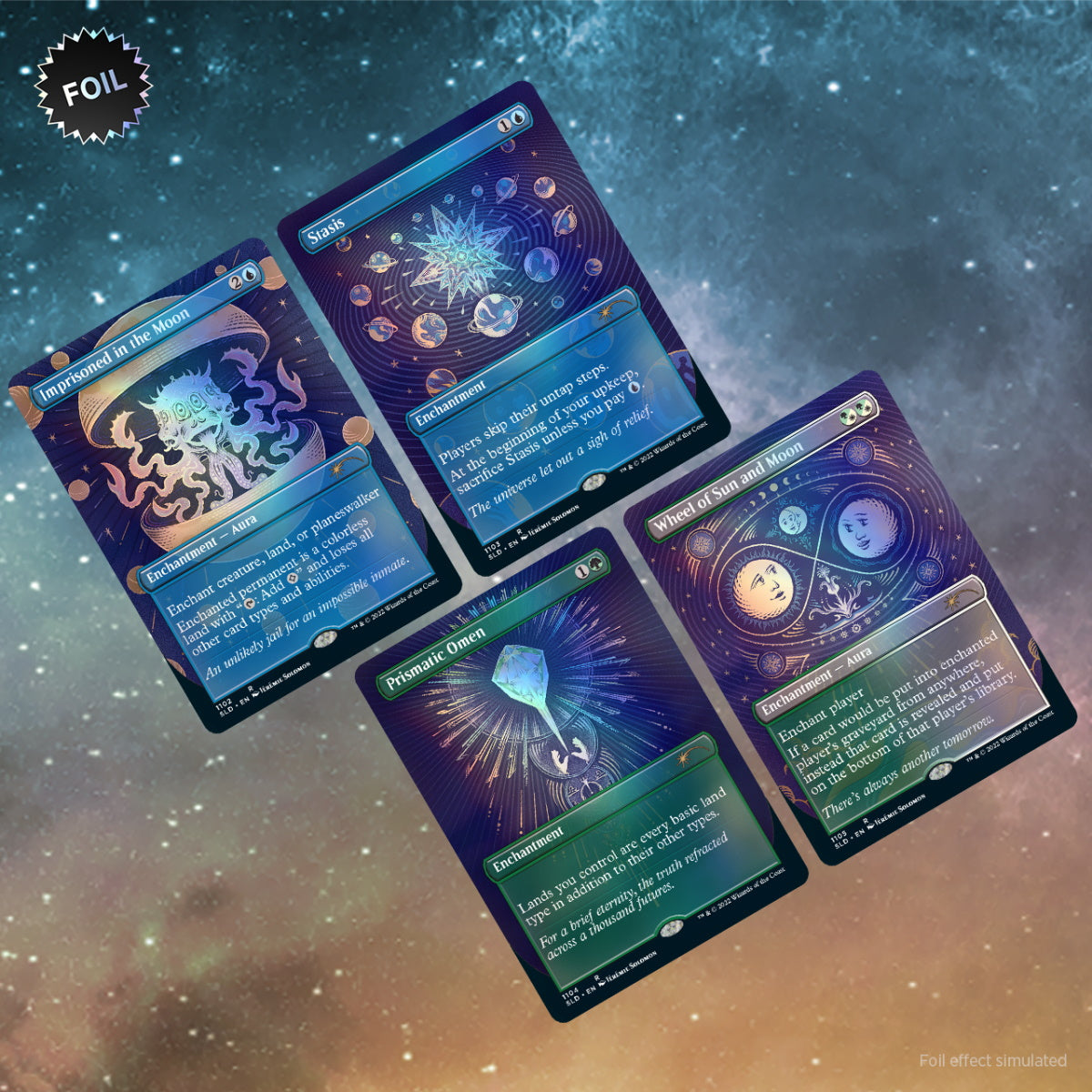 Magic: The Gathering TCG: Secret Lair Drop Series - The Space Beyond the Stars - Foil Card Game Wizards of the Coast
