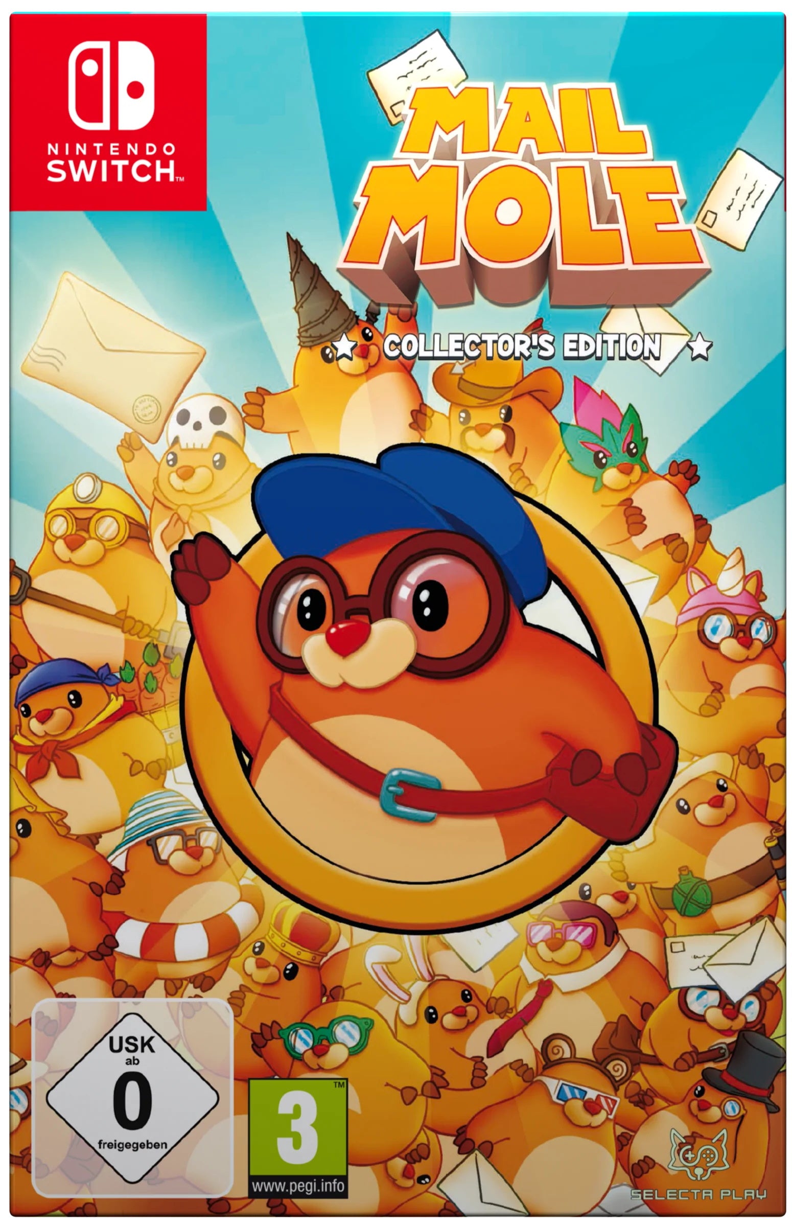 Mail Mole - Collector's Edition [Nintendo Switch] Nintendo Switch Video Game Selecta Play   