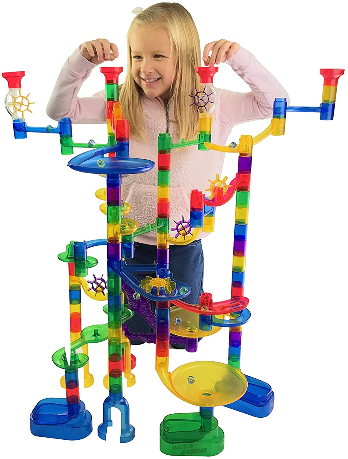 Marble Genius Marble Run Super Set - 150 Piece Set Toys & Games Marble Genius