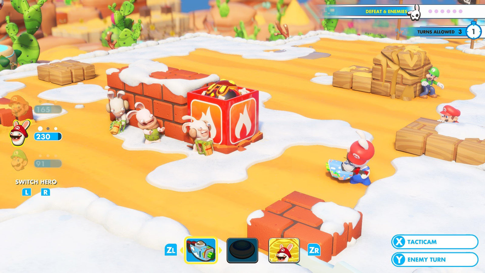 Mario + Rabbids Kingdom Battle - Gold Edition [Nintendo Switch] Nintendo Switch Video Game Ubisoft   