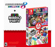 Mario Kart 8 Deluxe + Super Mario Party Double Pack [Nintendo Switch] Nintendo Switch Video Game Nintendo   