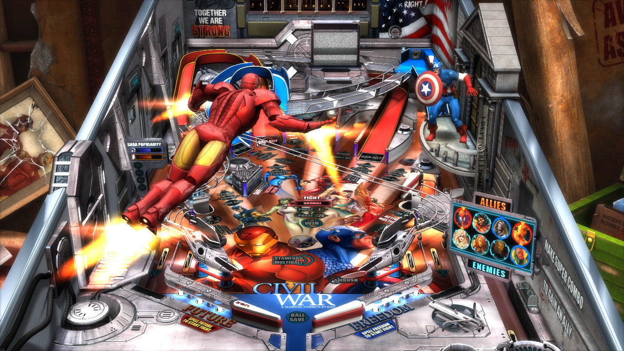 Marvel Pinball - Epic Collection: Volume 1 [PlayStation 4] PlayStation 4 Video Game Nighthawk Interactive   