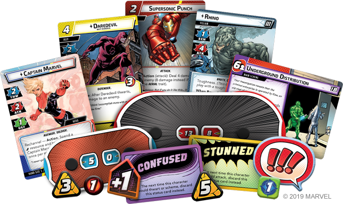 Marvel Champions: The Card Game Card Game Fantasy Flight Games   