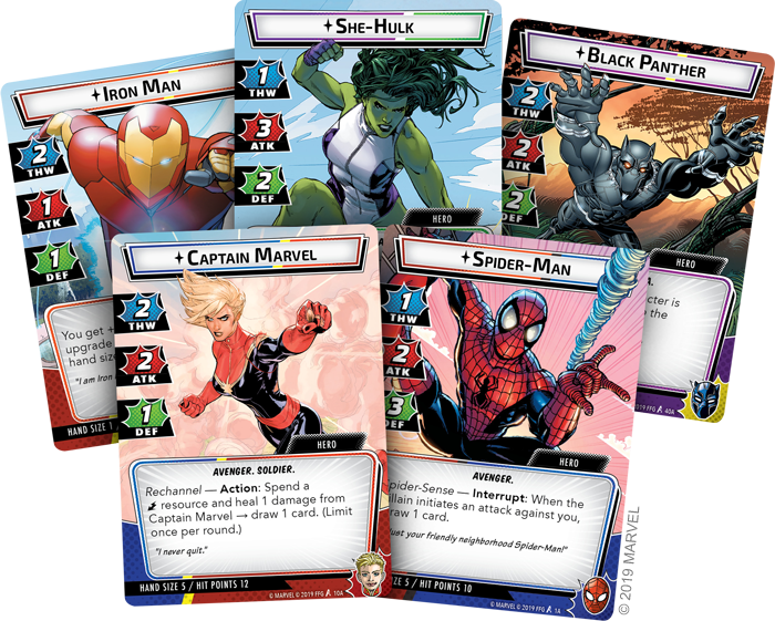Marvel Champions: The Card Game Card Game Fantasy Flight Games   