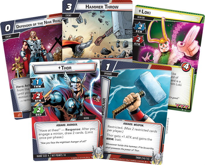 Marvel Champions: The Card Game Card Game Fantasy Flight Games   