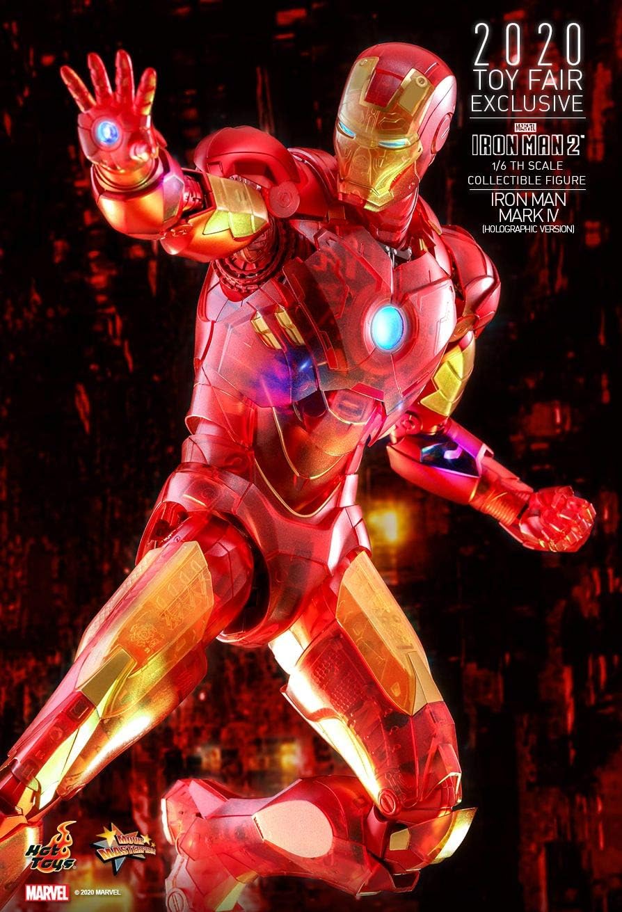 Marvel: Iron Man 2 - Iron Man Mark IV Holographic Version Toys & Games Marvel