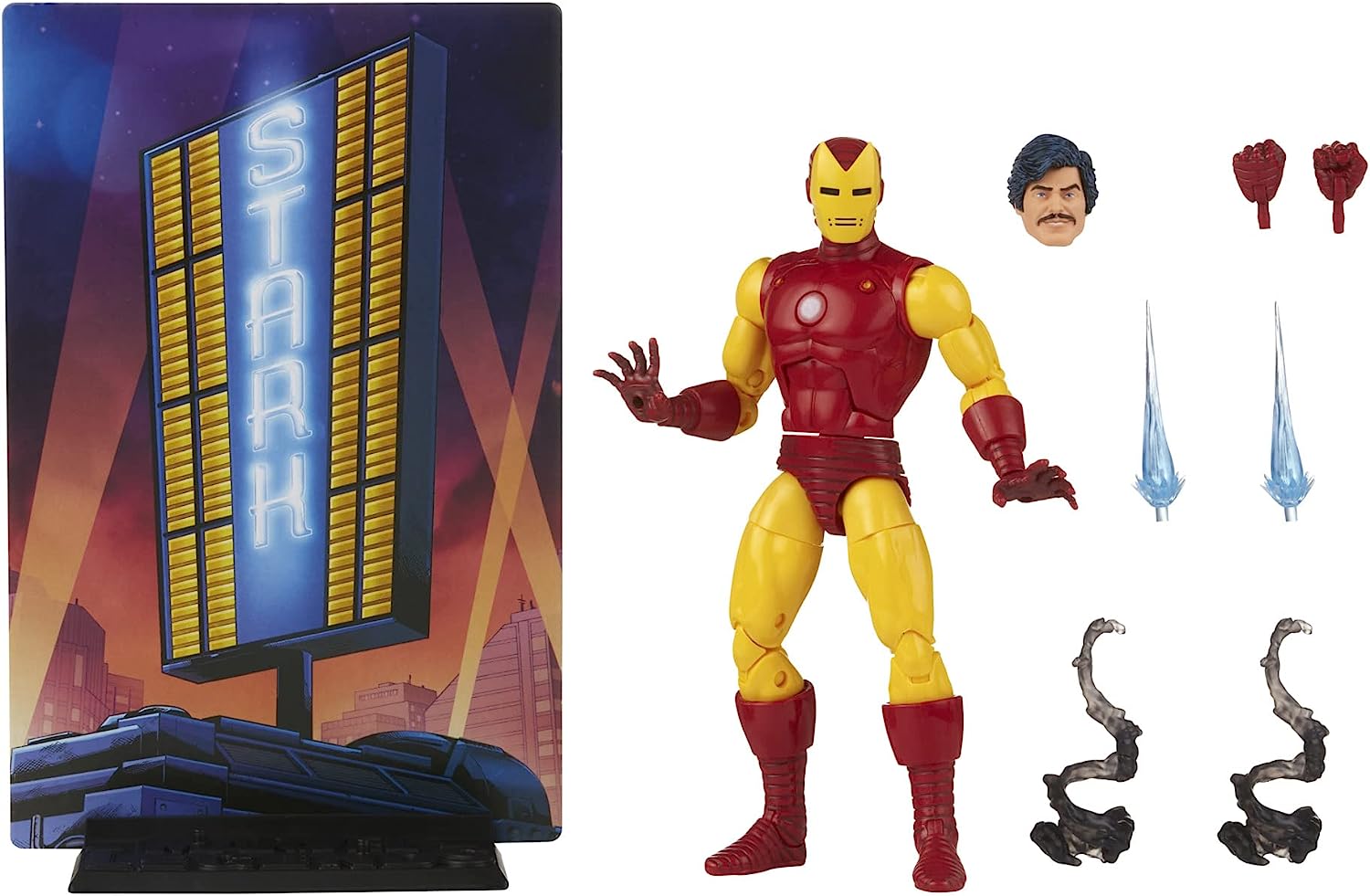 Marvel Legends 20th Anniversary Series 1 Iron Man 6" Action Figure Toys & Games Hasbro