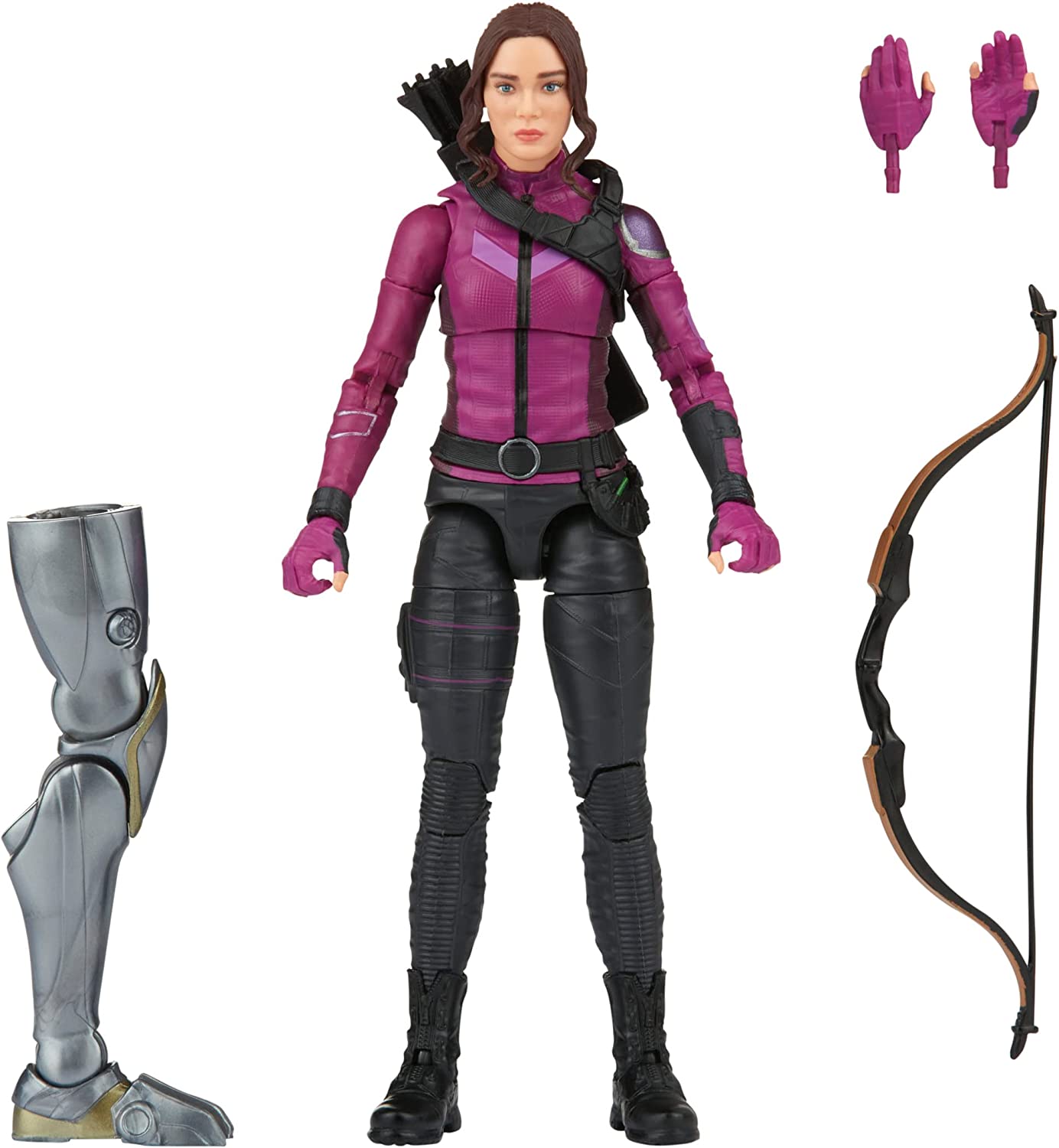 Marvel Legends Series: MCU Disney Plus Kate Bishop 6" Action Figure Toys & Games Hasbro