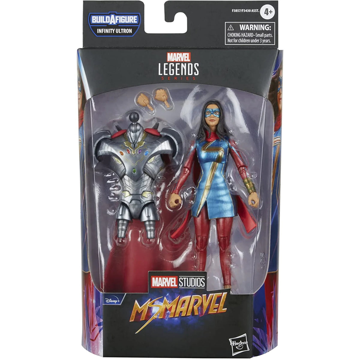 Marvel Legends Series: MCU Disney Plus Ms. Marvel 6" Action Figure Toys & Games Hasbro