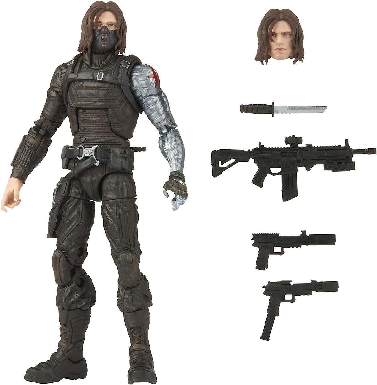 Marvel Legends Series: Winter Soldier 6" Falcon & the Winter Soldier Action Figure Toys & Games Hasbro