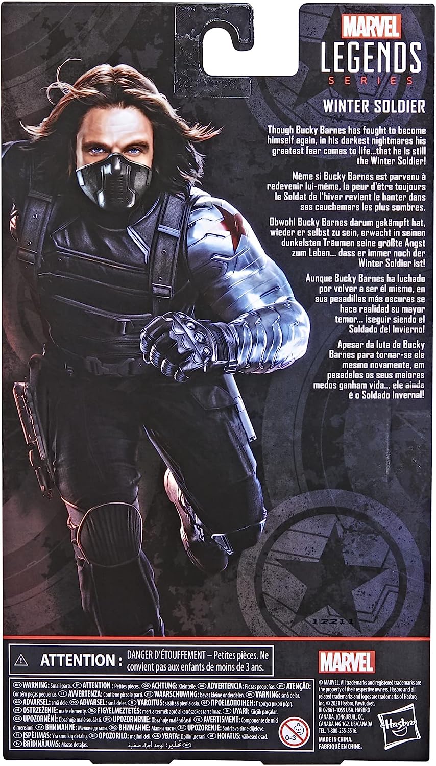 Marvel Legends Series: Winter Soldier 6" Falcon & the Winter Soldier Action Figure Toys & Games Hasbro