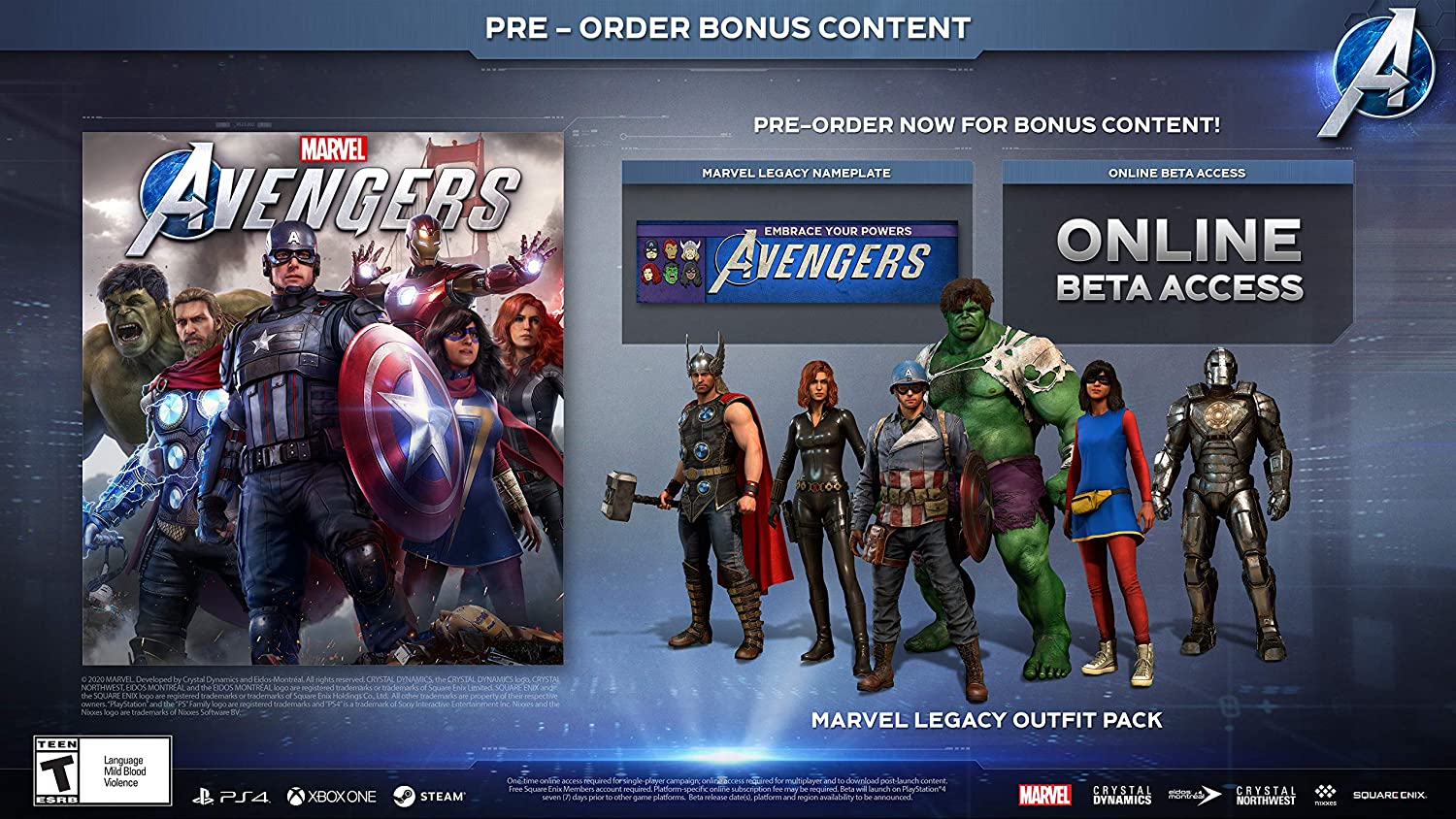 Marvel's Avengers [PlayStation 4] [Free Upgrade Playstation 5 Version] PlayStation 4 Video Game Square Enix