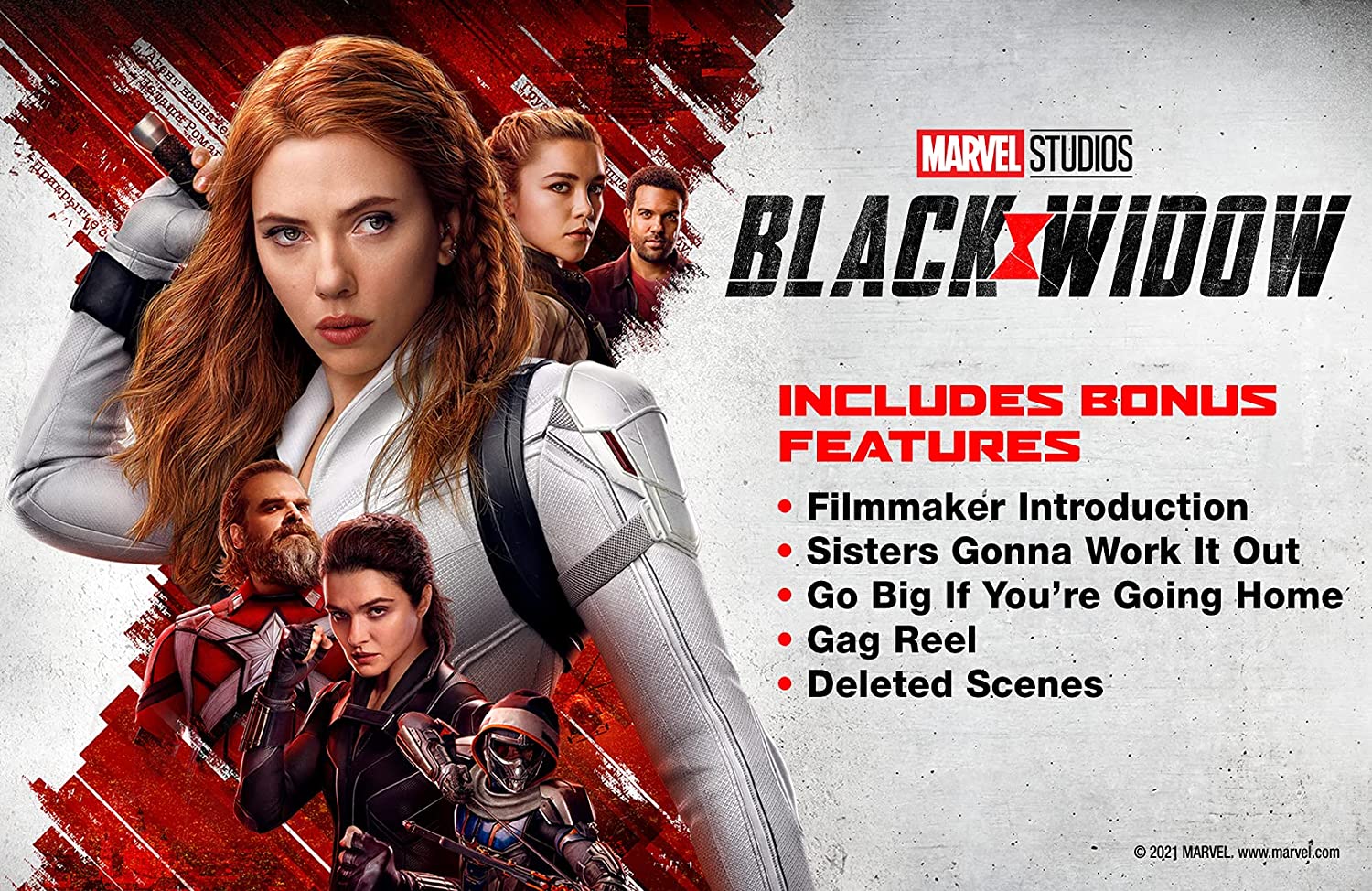 Marvel's Black Widow [Blu-ray] DVDs & Blu-Rays Marvel Studios   