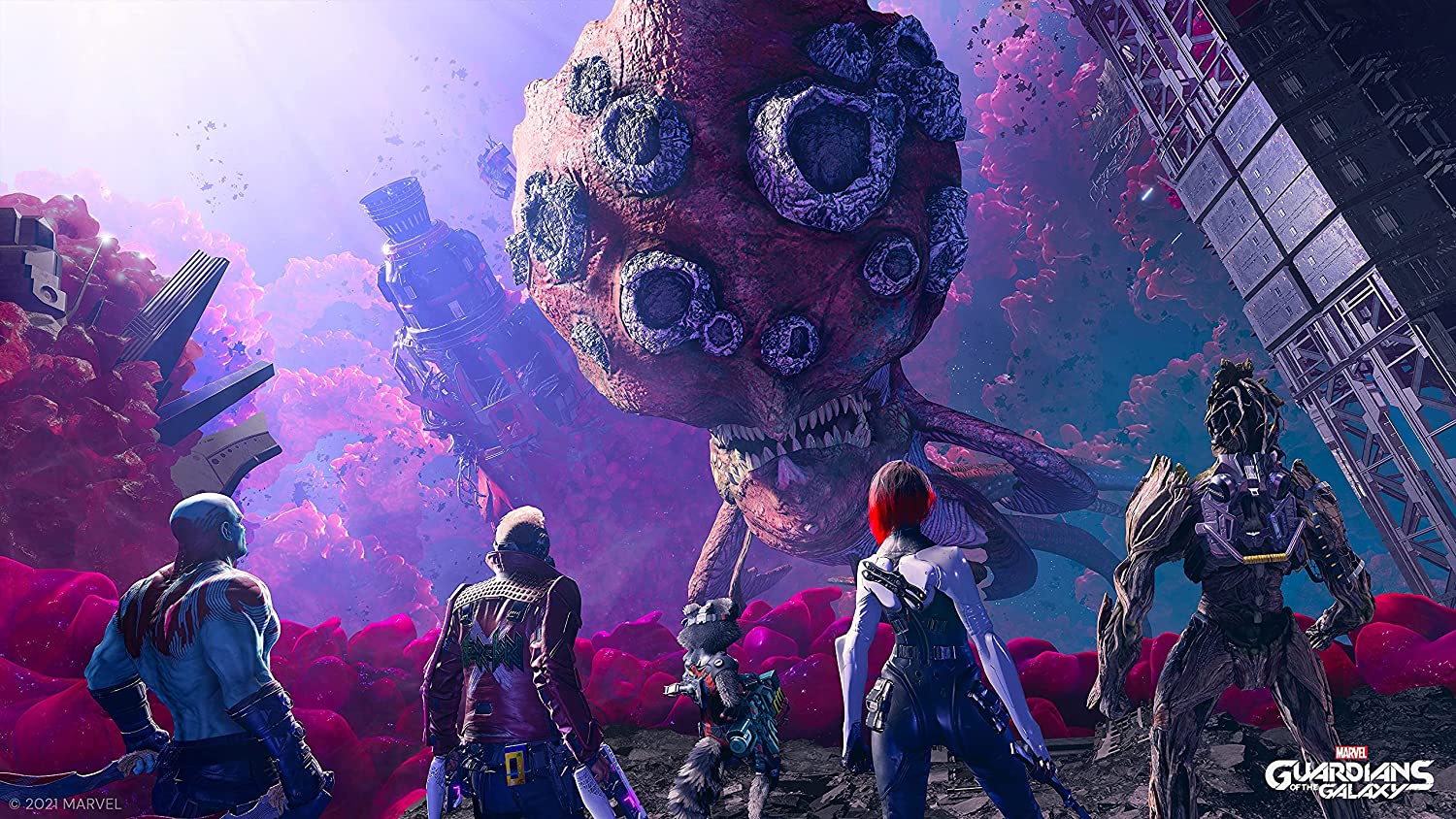 Marvel's Guardians of the Galaxy [PlayStation 4] PlayStation 4 Video Game Square Enix   