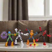 Marvel Spider-Man Bend and Flex Figure 4-Pack - Spider-Man and Anti-Venom Vs. Marvel's Mysterio and Hobgoblin Toys & Games Hasbro