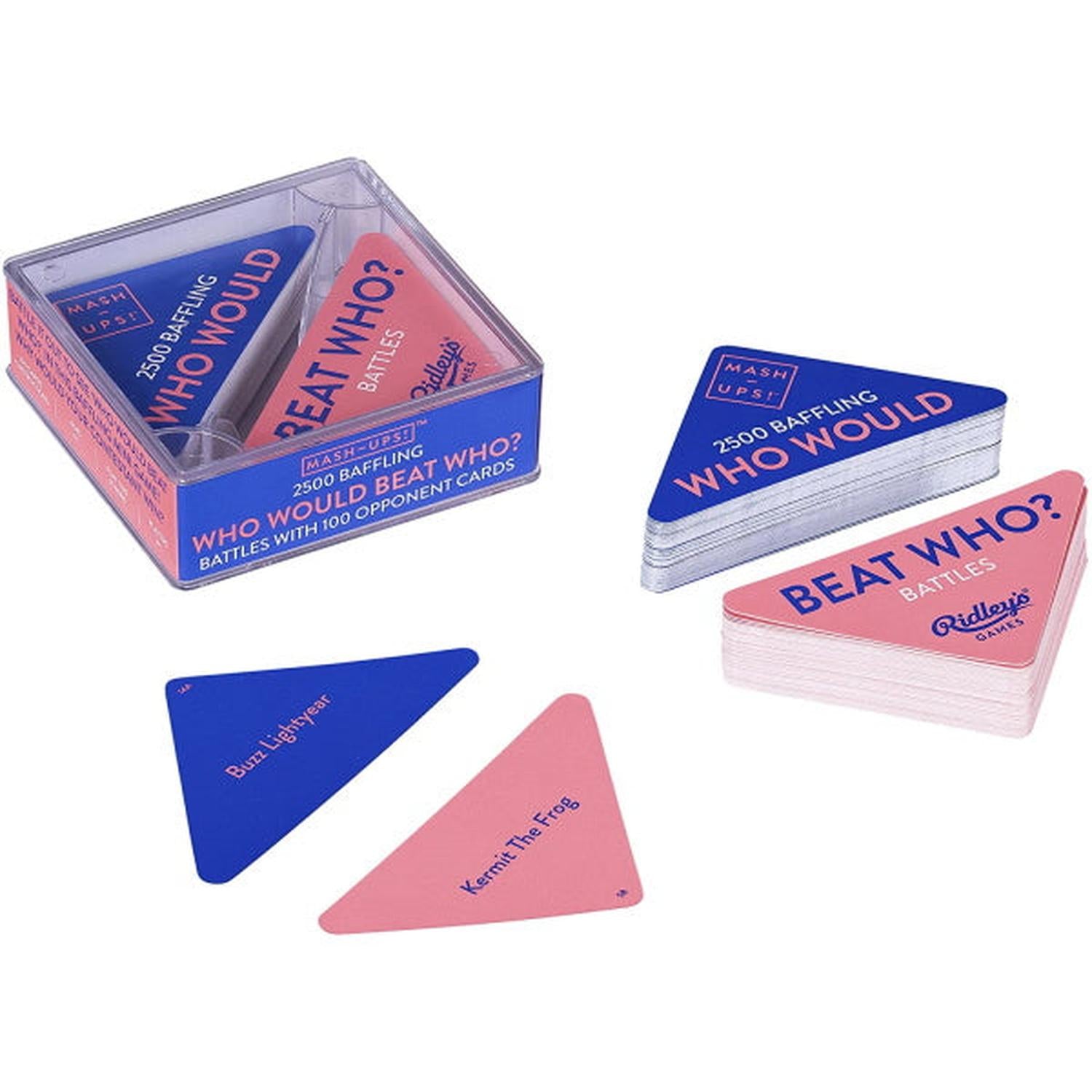 Mash-Ups! Who Would Beat Who? Battles [Board Game, Ages 6+] Card Game Ridley's Games