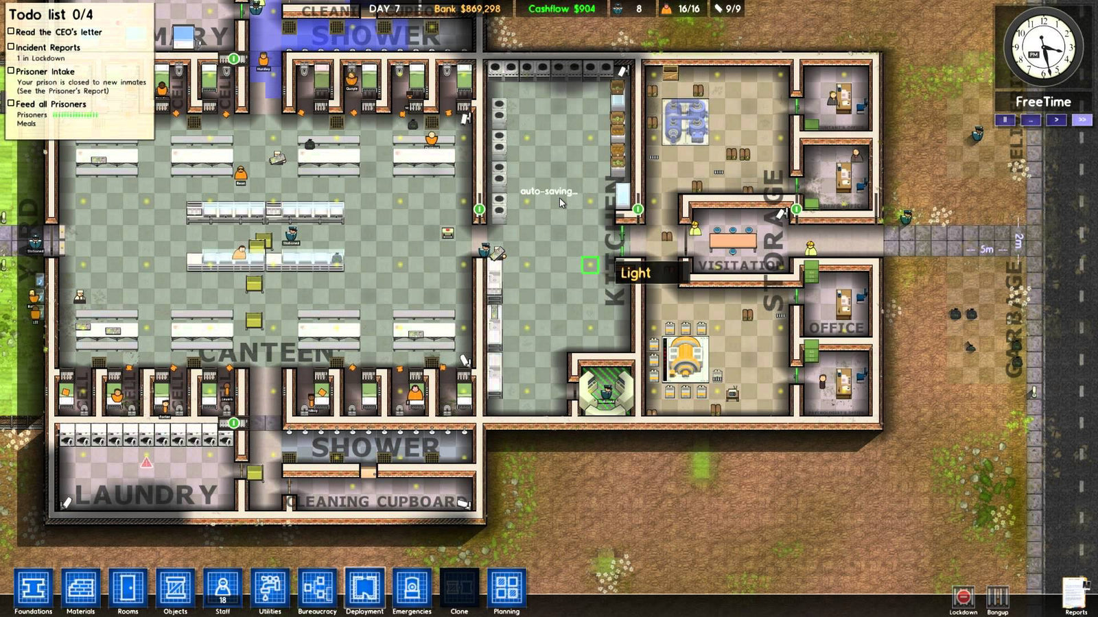 Prison Architect [PlayStation 4] PlayStation 4 Video Game Double Eleven   