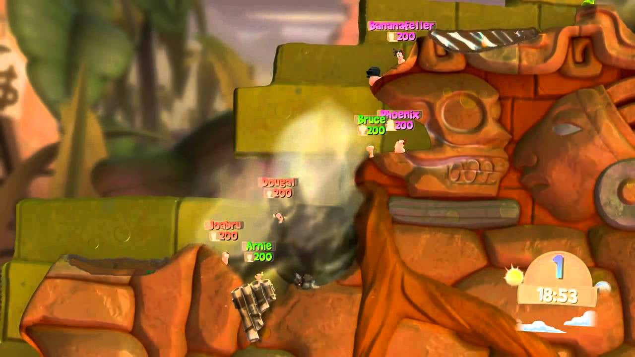 Worms Battlegrounds [Xbox One] Xbox One Video Game Team17   