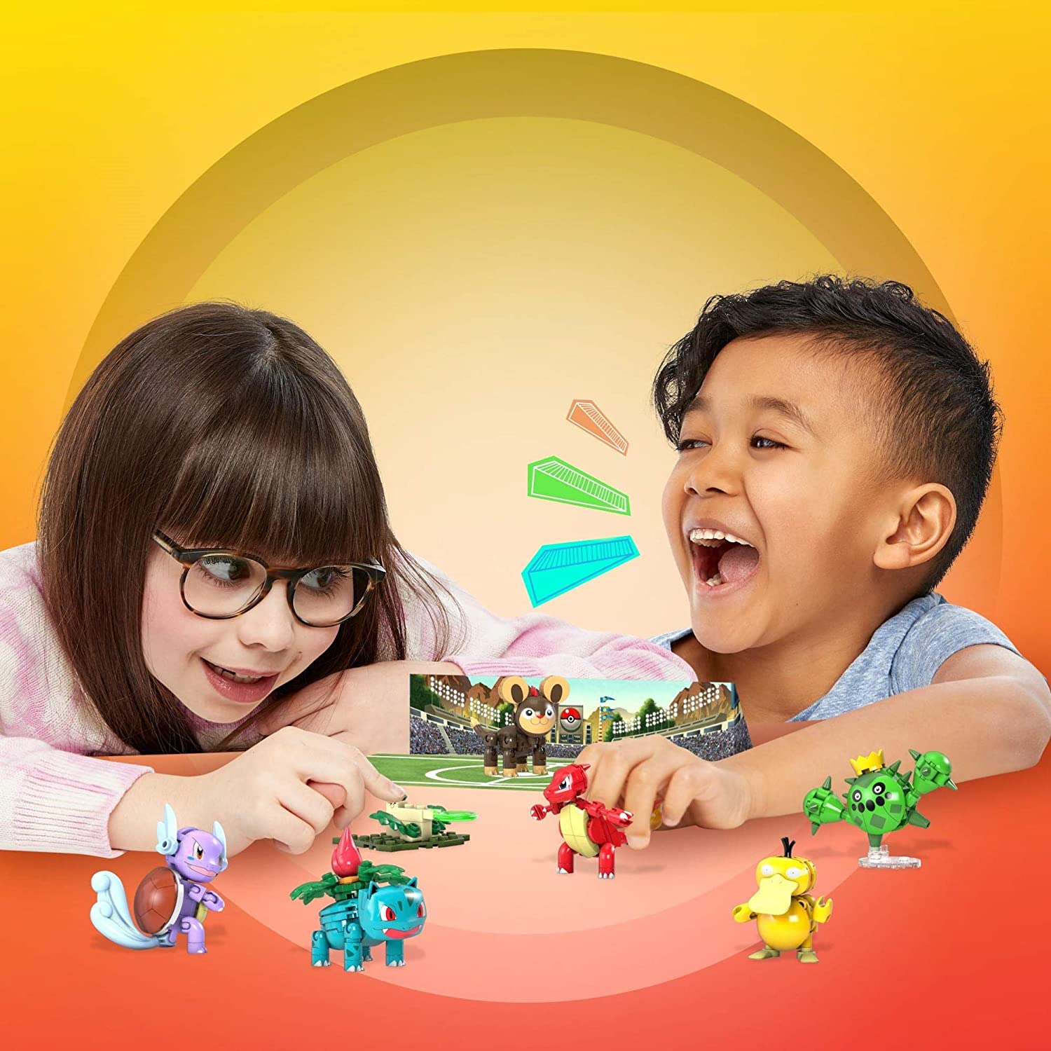 MEGA Pokemon: Trainer Team Challenge - 276 Piece Building Kit Toys & Games Mattel