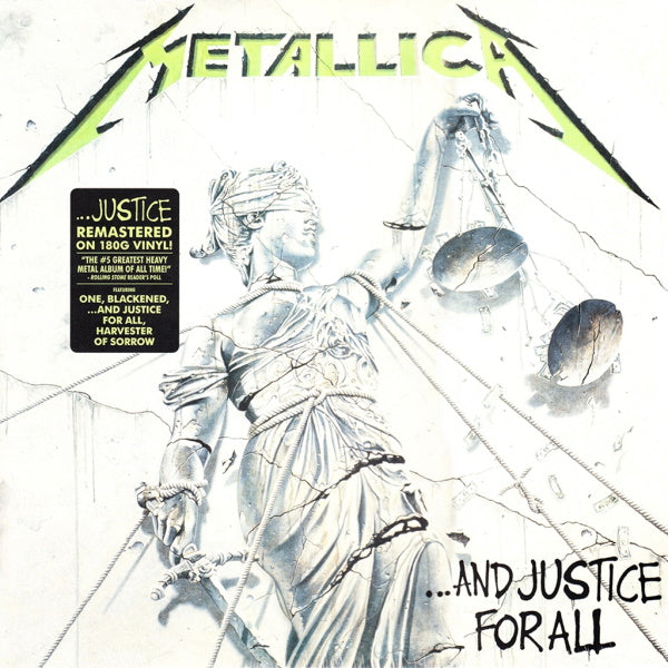Metallica - ...And Justice For All (Remastered) [Audio Vinyl] Audio CD/Vinyl Blackened Recordings   