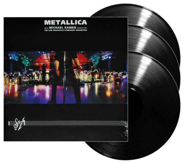 Metallica with Michael Kamen Conducting The San Francisco Symphony Orchestra - S & M [Audio Vinyl] Audio CD/Vinyl Blackened Recordings   