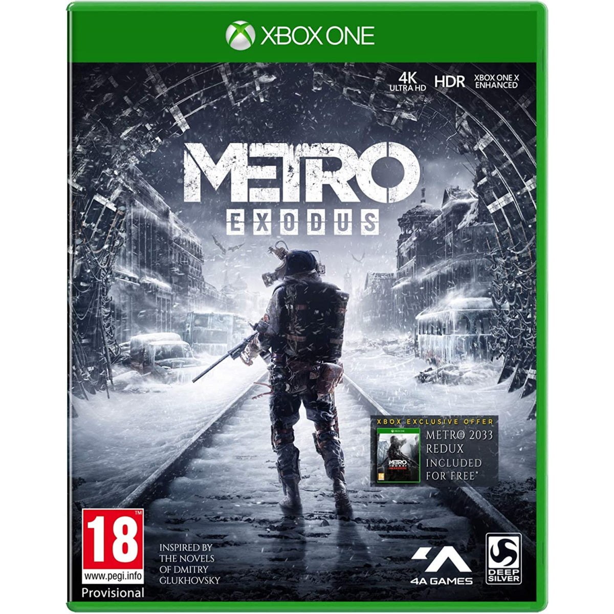 Metro Exodus [Xbox One] Xbox One Video Game Deep Silver   