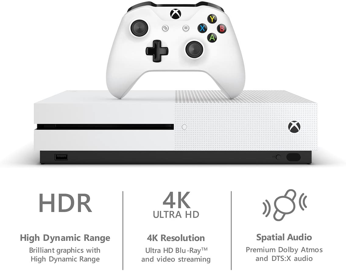 Microsoft Xbox One S Console - Minecraft Favorites Bundle - 500GB [Xbox One System] Xbox Systems Microsoft   
