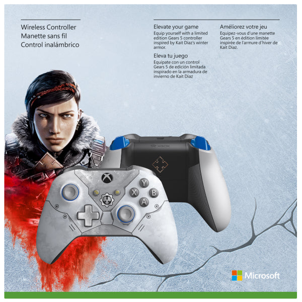 Xbox One Wireless Controller - Gears 5 Kait Diaz Limited Edition [Xbox One Accessory] Xbox One Accessories Microsoft   