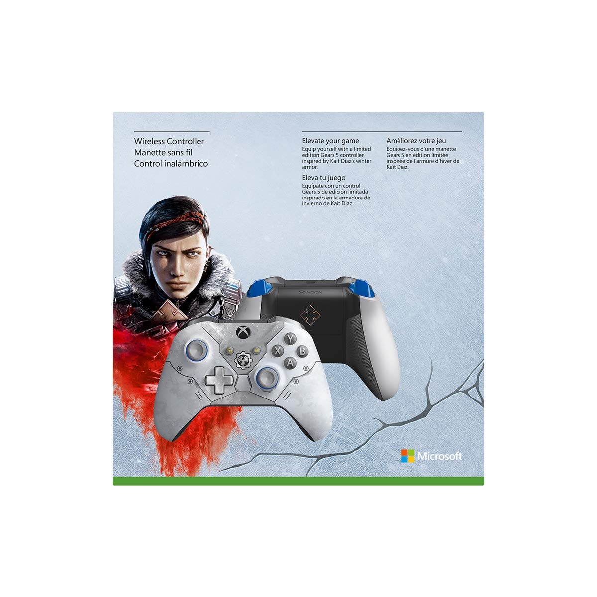 Xbox One Wireless Controller - Gears 5 Kait Diaz Limited Edition [Xbox One Accessory] Xbox One Accessories Microsoft   