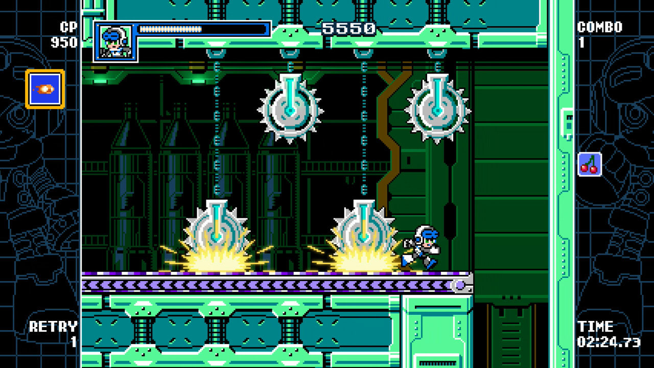 Mighty Gunvolt Burst - Limited Run #082 [Nintendo Switch] Nintendo Switch Video Game Limited Run Games   