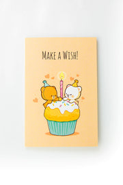 Milk Mocha Bear: Make a Wish Birthday Card House & Home Milk Mocha Bear