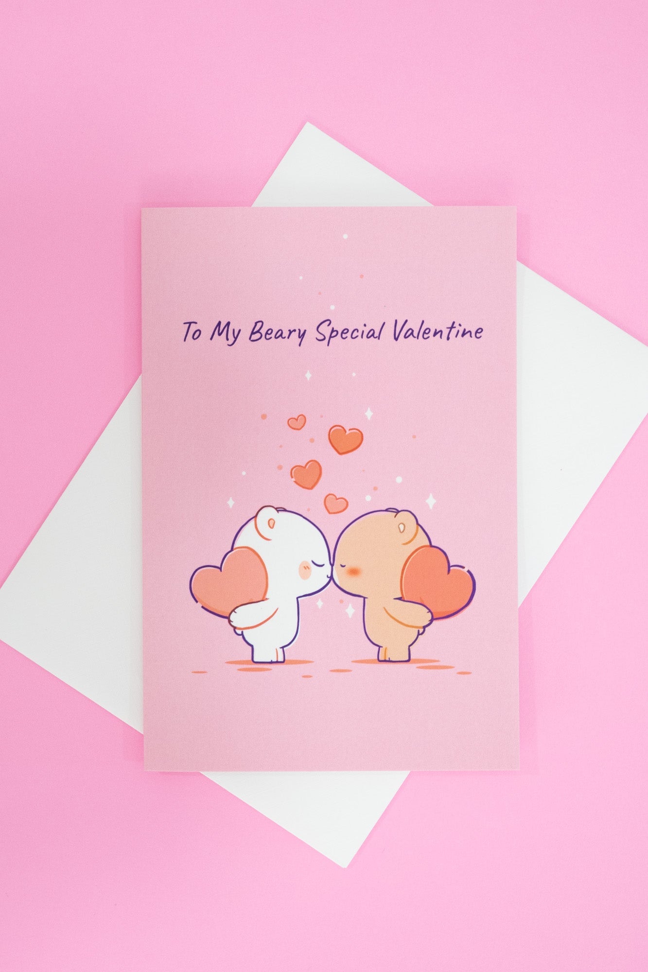 Milk Mocha Bear: Valentine's Day Card - Beary Special House & Home Milk Mocha Bear