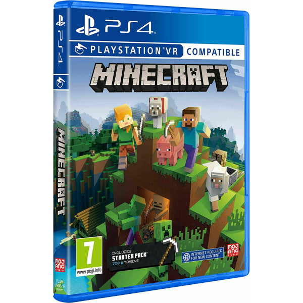 Minecraft - Bedrock Edition [PlayStation 4 - VR Compatible] PlayStation 4 Video Game Mojang Studios