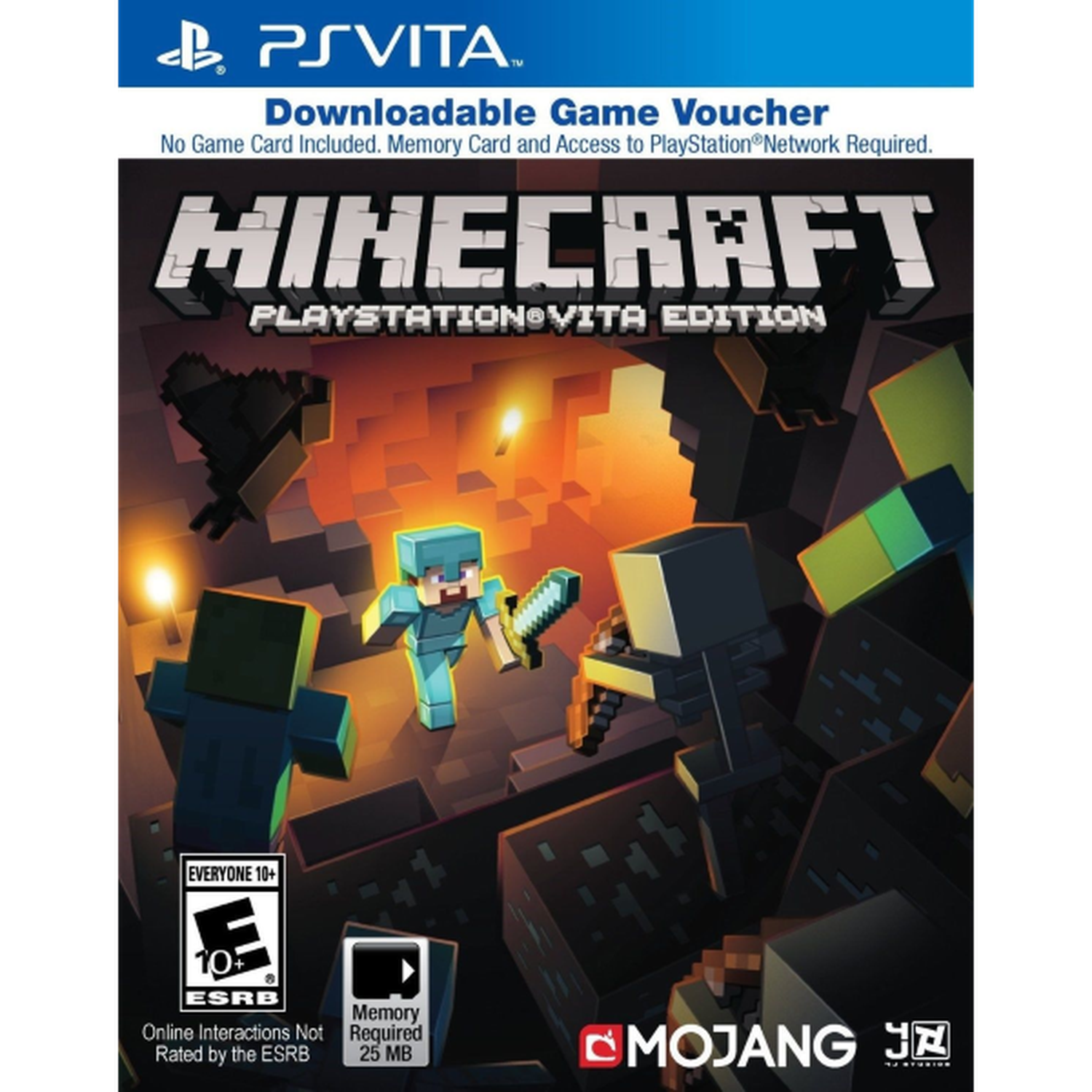 Minecraft: Playstation Vita Edition [Sony PS Vita] Sony PS Vita Video Game Mojang Studios   
