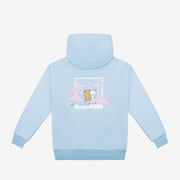 Milk Mocha Bear: Blue Clouds Snapshot Hoodie Hoodies Milk Mocha Bear