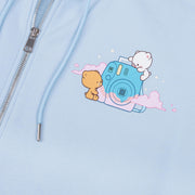 Milk Mocha Bear: Blue Clouds Snapshot Hoodie Hoodies Milk Mocha Bear