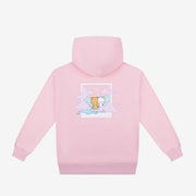 Milk Mocha Bear: Pink Clouds Snapshot Hoodie Hoodies Milk Mocha Bear