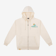 Milk Mocha Bear: Beige Clover Snapshot Hoodie Hoodies Milk Mocha Bear XS