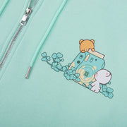 Milk Mocha Bear: Green Clover Snapshot Hoodie Hoodies Milk Mocha Bear