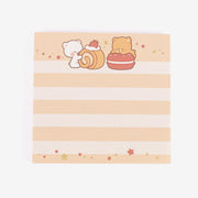 Milk Mocha Bear: Fluffy Delights Sticky Notes (2-Pack) Notebooks & Notepads Milk Mocha Bear
