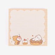 Milk Mocha Bear: Fluffy Delights Sticky Notes (2-Pack) Notebooks & Notepads Milk Mocha Bear