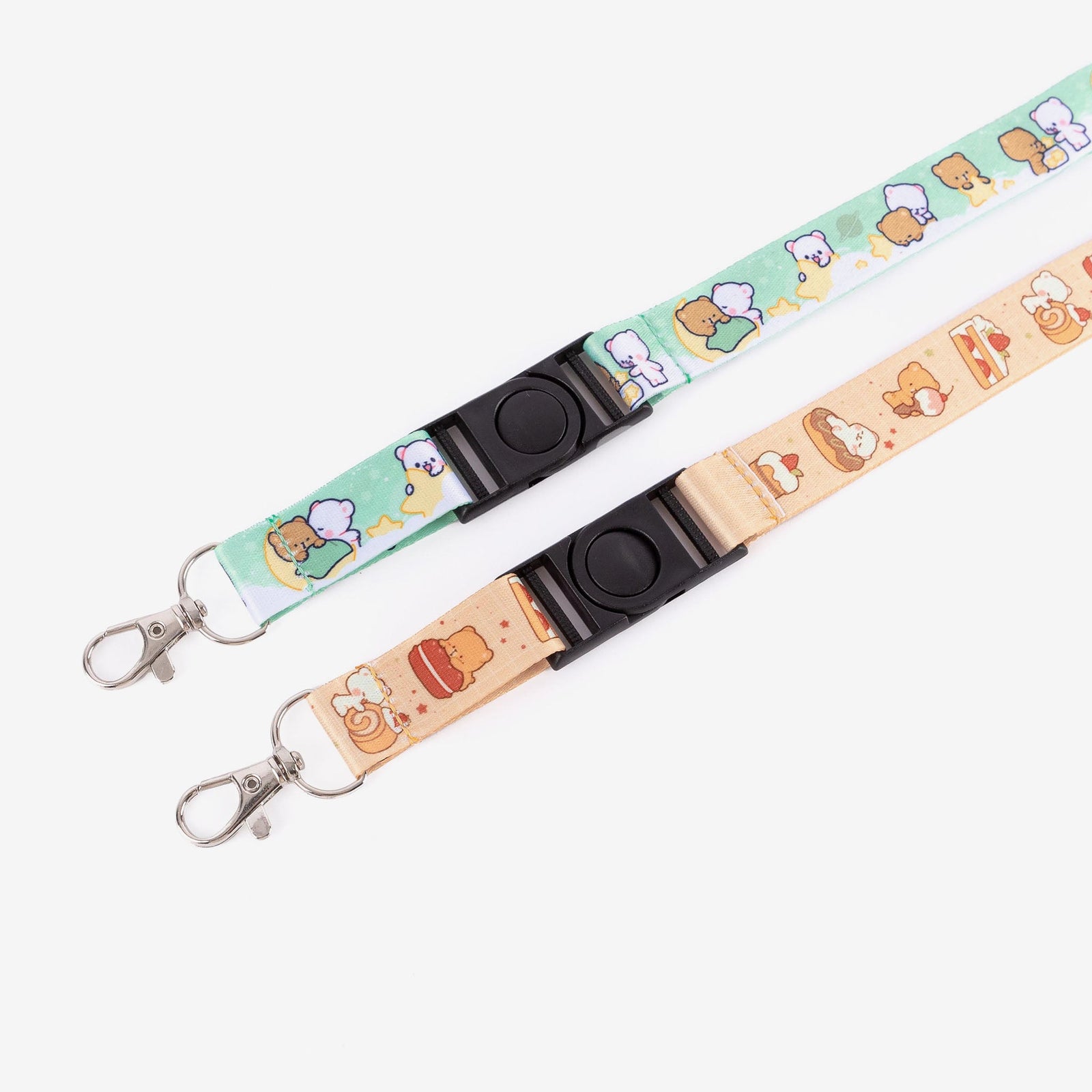 Milk Mocha Bear: Fluffy Delights Lanyard Lanyards Milk Mocha Bear
