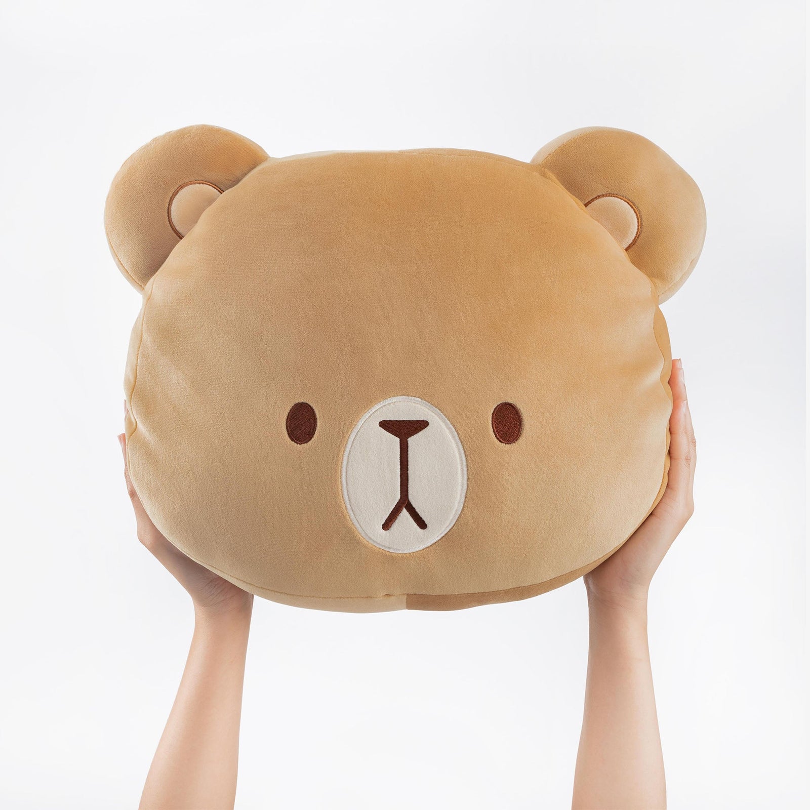 Milk Mocha Bear: Mocha Head Cushion Home Decor Milk Mocha Bear