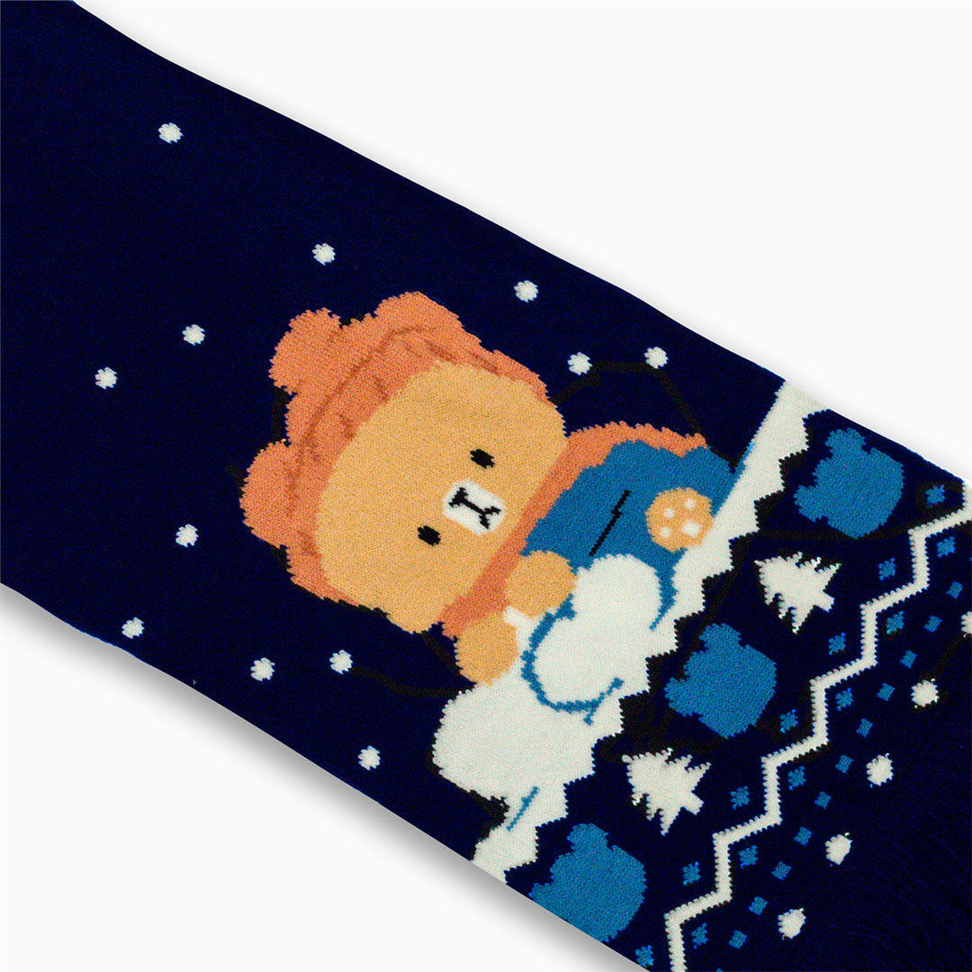 Milk Mocha Bear: Mocha Winter Scarf Scarf Milk Mocha Bear