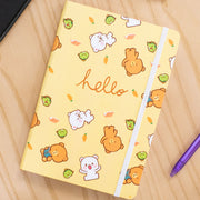 Milk Mocha Bear: Hello Notebook Notebooks & Notepads Milk Mocha Bear