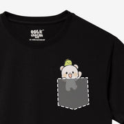 Milk Mocha Bear: Pocket Milk T-Shirt T-Shirts Milk Mocha Bear