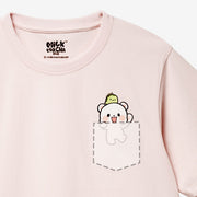 Milk Mocha Bear: Pocket Milk T-Shirt T-Shirts Milk Mocha Bear