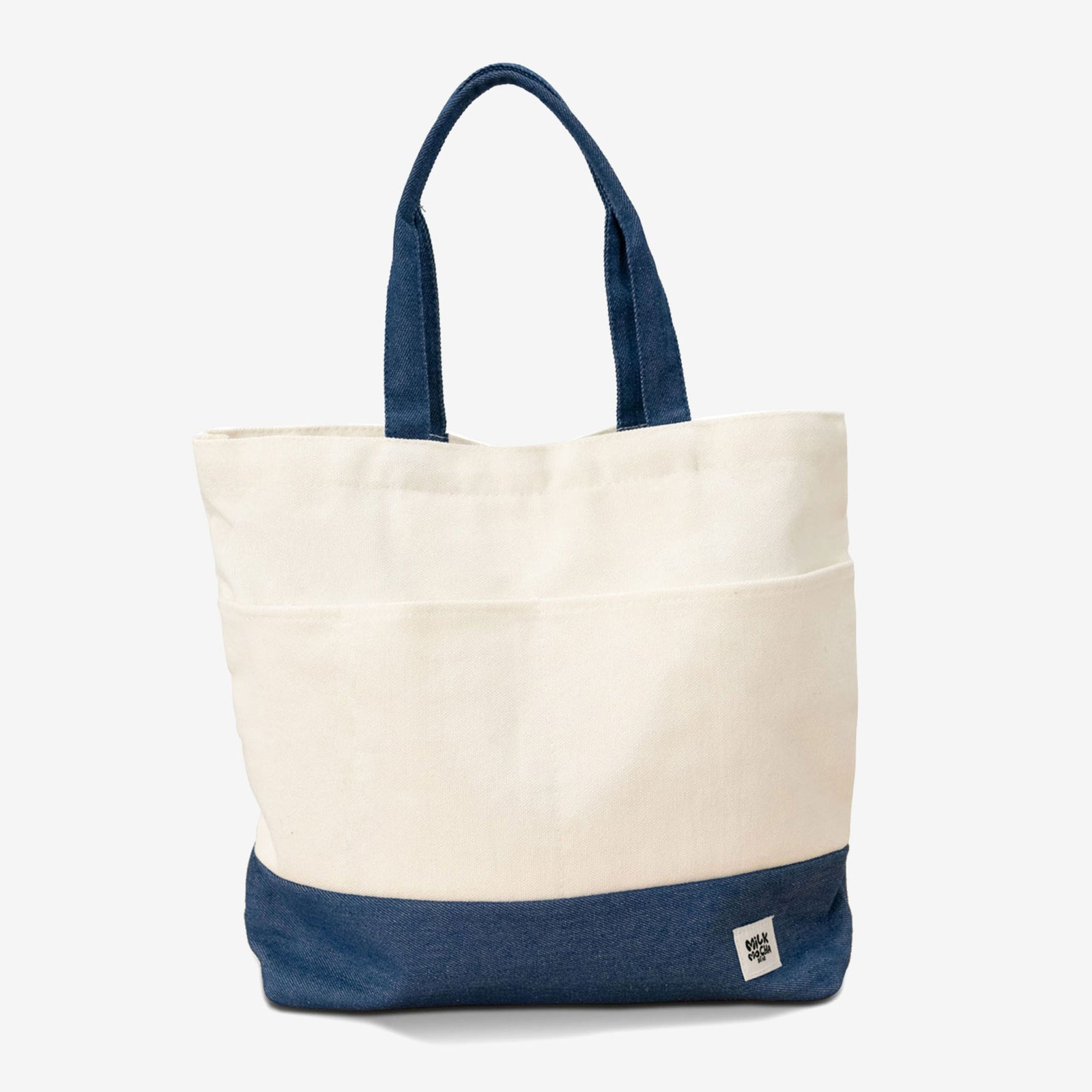 Milk Mocha Bear: Hanging Out Canvas Tote Bag Handbags Milk Mocha Bear
