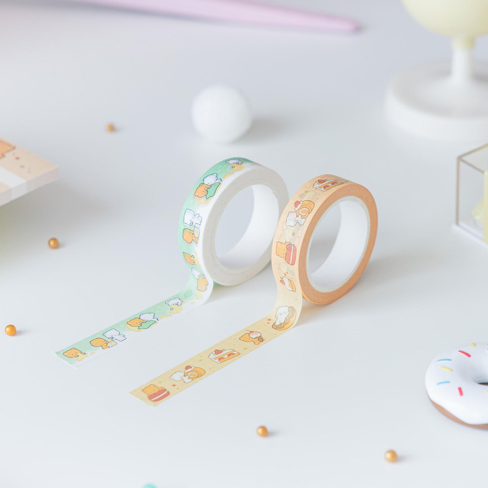Milk Mocha Bear: Sweet Dreams Washi Tape Washi Tape Milk Mocha Bear